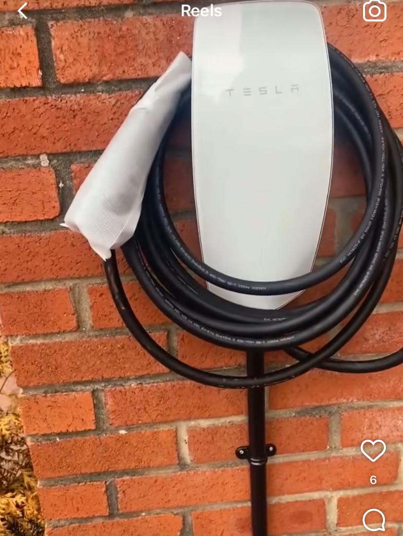 Tesla Wall Connector installed by Fox Electrical, Liverpool